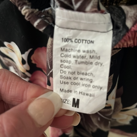 Vintage Floral Hawaiian Culottes Shorts/Skort - Picture 10 of 10